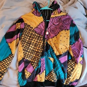 Jack and Sally Convertable Hoodie